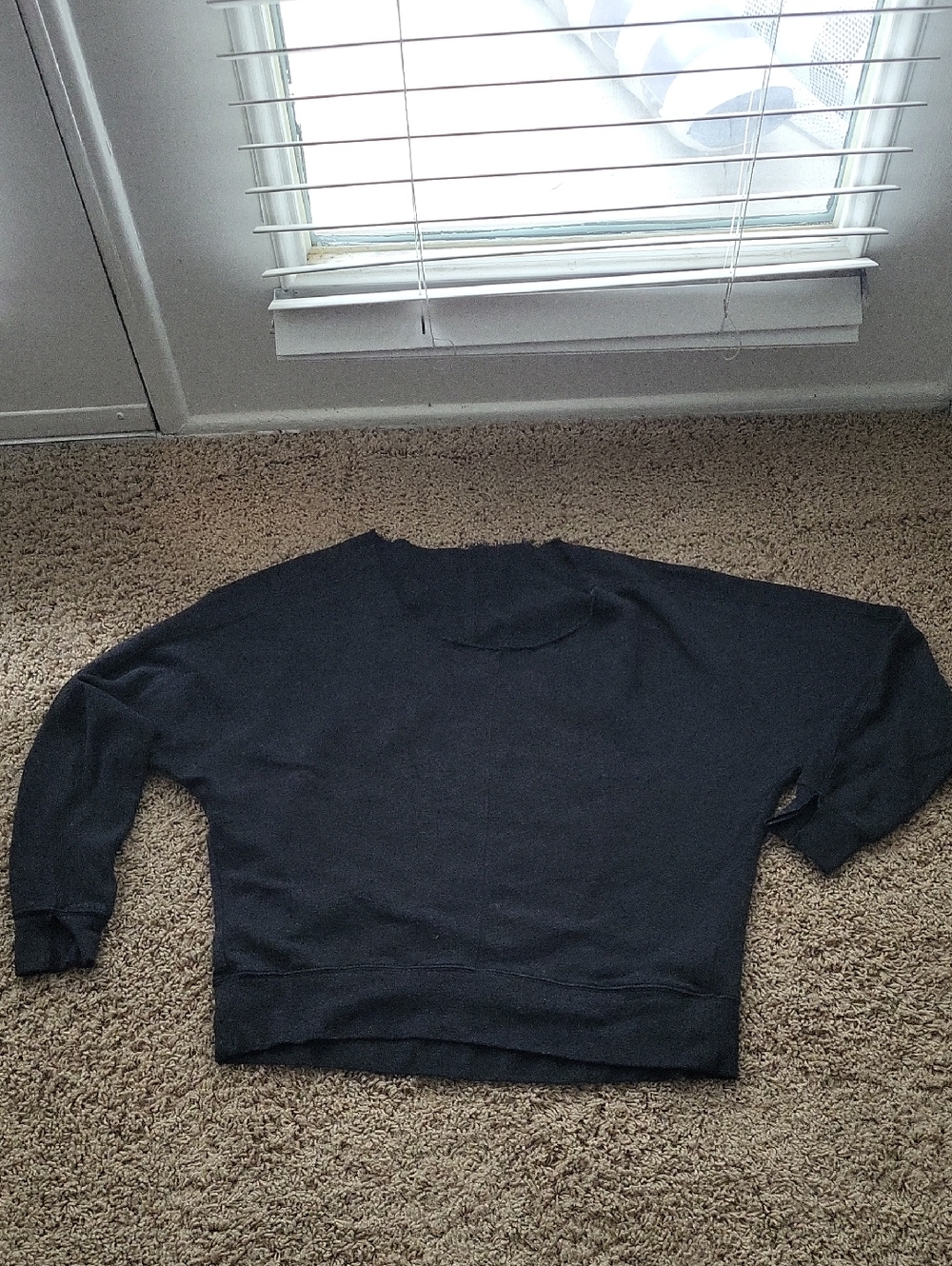 Zella Black Pullover Top